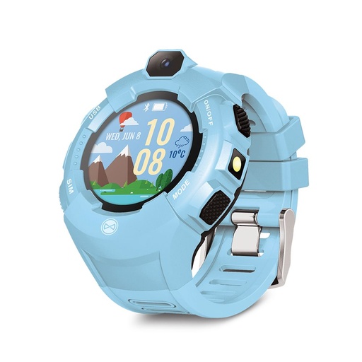 Forever Care Me KW-400 detský inteligentné hodinky, modrý