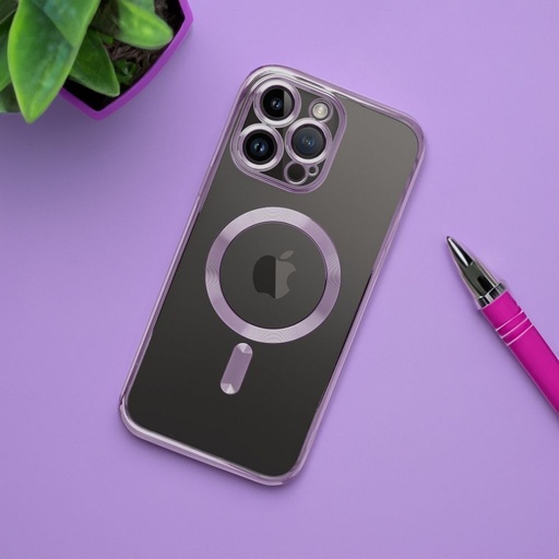 Apple iPhone 13 Color Chrome Magsafe zadný kryt (Fialový)