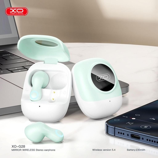 XO G28 bezdrôtový headset (Modrý)