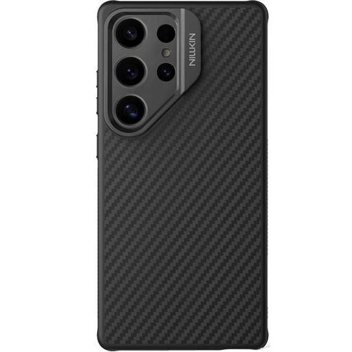 Samsung Galaxy S25 Ultra Nillkin CarboProp aramid magsafe zadný kryt (Čierny)