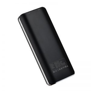 Hoco B23A power bank, 15000 mAh, LED indikátor stavu, LED lampa, 2 USB port, čierny