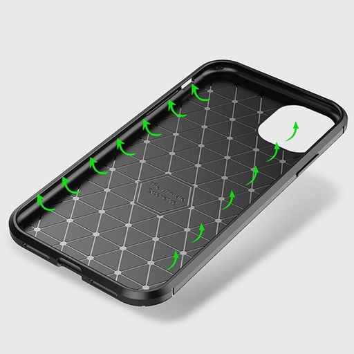 Samsung Galaxy S25 Ultra Tel Protect carbon elite zadný kryt (Čierny)
