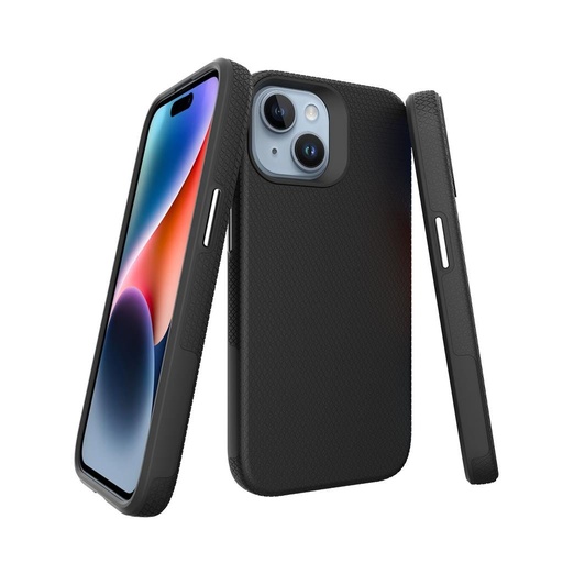 Apple iPhone 15 TOKO Triangle zadný kryt (Čierny)
