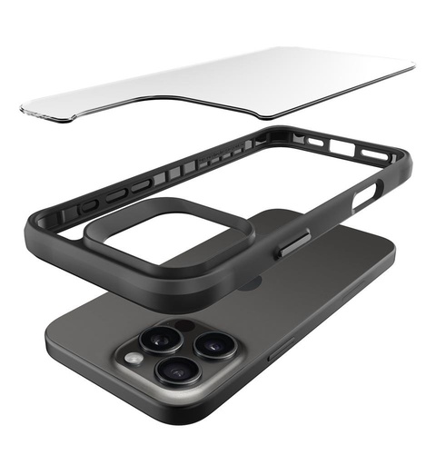 Apple iPhone 16 Pro Max TOKO Combat X Mode zadný kryt (Čierny)