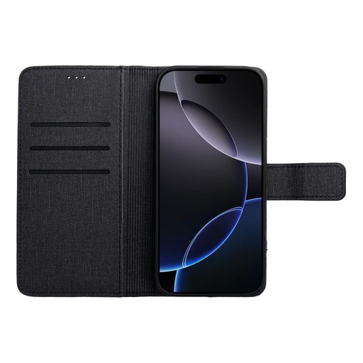 Samsung Galaxy A55 Gomma knižkové puzdro (Čierny)