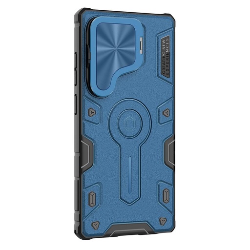 Samsung Galaxy S25 Ultra Nillkin CamShield Armor Prop MagSafe zadný kryt (Modrý)