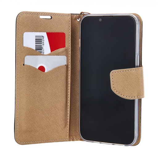 Samsung Galaxy A16 4G / Galaxy A16 4G / Galaxy A16 5G smart fancy magnetický knižkové puzdro (Arany-Fekete)