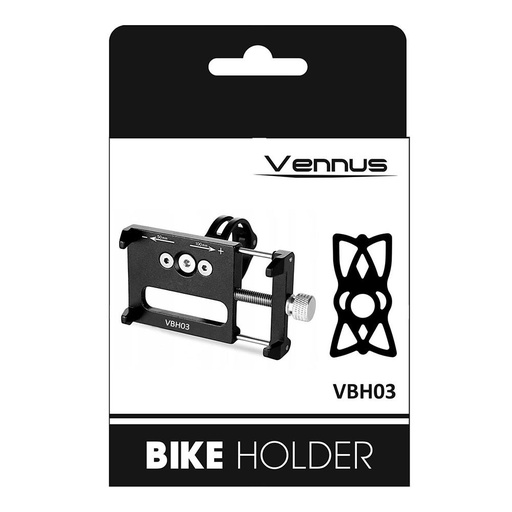 Vennus VBH03 motorkársky / na bicykel držiak (Čierny)