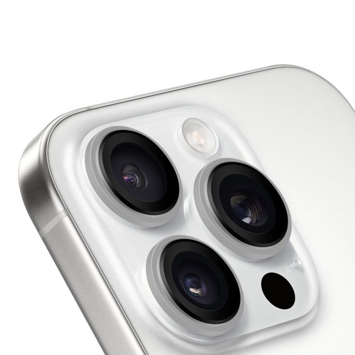 Apple iPhone 16 Pro & iPhone 16 Pro Max OBAL:ME ochrana kamery (Biely)