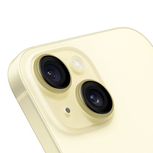 Apple iPhone 15 & iPhone 15 Plus OBAL:ME ochrana kamery (Žltý)