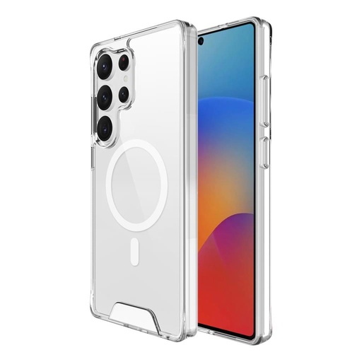Samsung Galaxy S25 Ultra TOKO Space Magsafe zadný kryt (Priehľadný)
