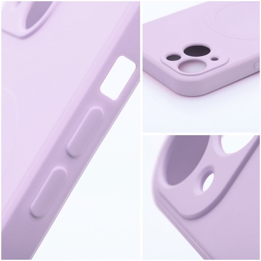 Apple iPhone 17 Pro Max Silicone mag cover magsafe zadný kryt (Ružový)