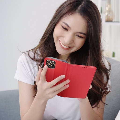Samsung Galaxy A17 5G Smart book otváracie puzdro (Červený)