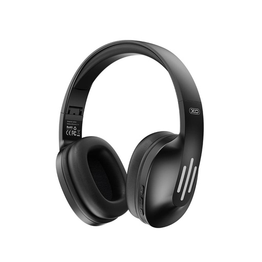 XO BE39 skladací Bluetooth headset (Čierny)
