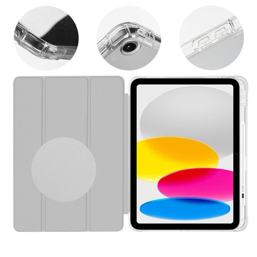 Apple iPad 10.9 2022 / iPad 11 2025 OBAL:ME MistyTab tablet puzdro (Sivý)