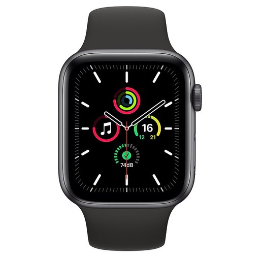 Apple watch SE 44mm, astrálna sivá
