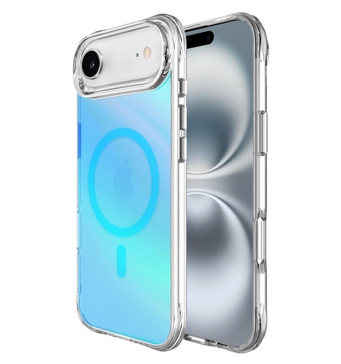 Apple iPhone 17 Air TOKO Pure rainbow magsafe zadný kryt (Modrý)