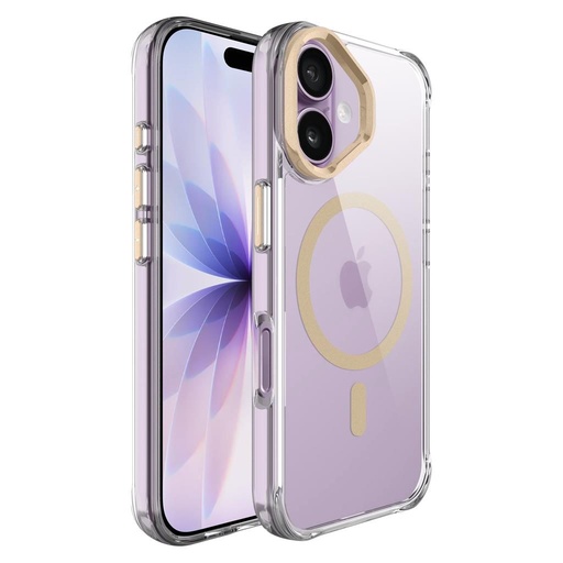 Apple iPhone 17 TOKO Apex capsule magsafe zadný kryt (Zlatý)