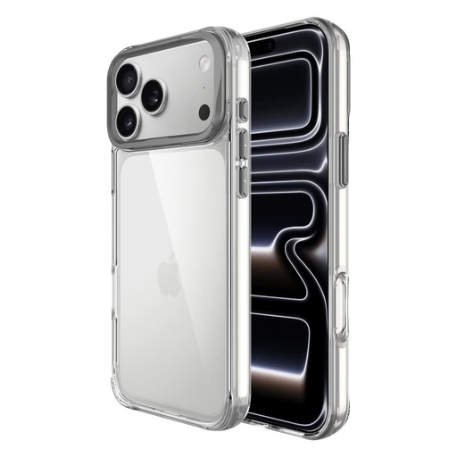 Apple iPhone 17 Pro TOKO Apex capsule magsafe zadný kryt (Strieborný)