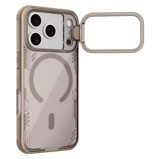 Apple iPhone 17 Pro Max Nillkin Iceblade Prop magsafe zadný kryt (Hnedý)