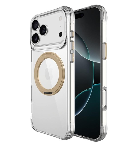Apple iPhone 17 Pro Max TOKO Pure MagSafe 360 ring zadný kryt (Zlatý)