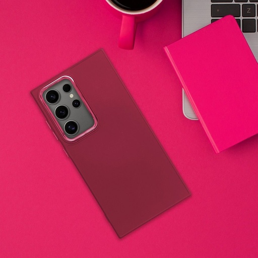 Samsung Galaxy S26 Frame silikónový zadný kryt (Magenta)