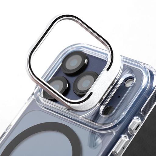 Samsung Galaxy S26 Ultra Lens MagSafe Silikónový zadný kryt (Biely)