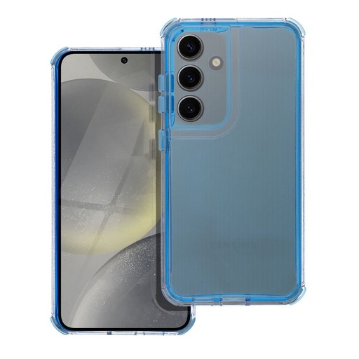 Samsung Galaxy S26 Matrix Priehľadný zadný kryt (Modrý)