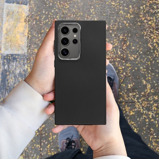Samsung Galaxy S26 Frame silikónový zadný kryt (Čierny)