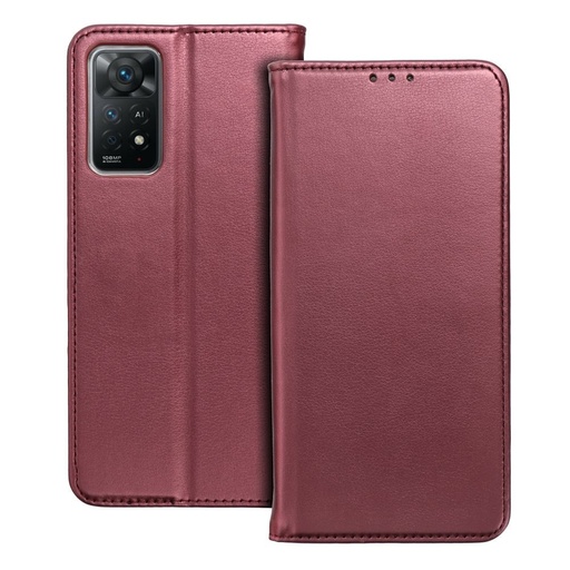 Xiaomi Redmi Note 15 5G Smart book otváracie puzdro (Bordový)