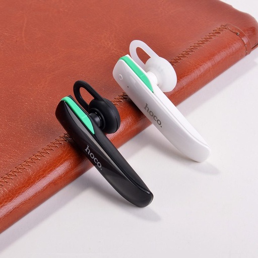 Hoco E1 bluetooth headset, biely