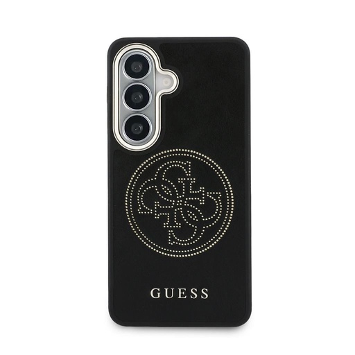 Guess PU Perforated 4G Logo Magnetic Samsung Galaxy S26 (Čierny)