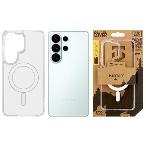 Samsung Galaxy S26 Ultra Tactical MagForce MagSafe zadný kryt (Priehľadný)