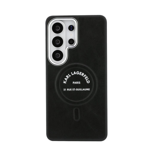 Karl Lagerfeld PU RSG Logo Magnetic Samsung Galaxy S26 Ultra (Čierny)