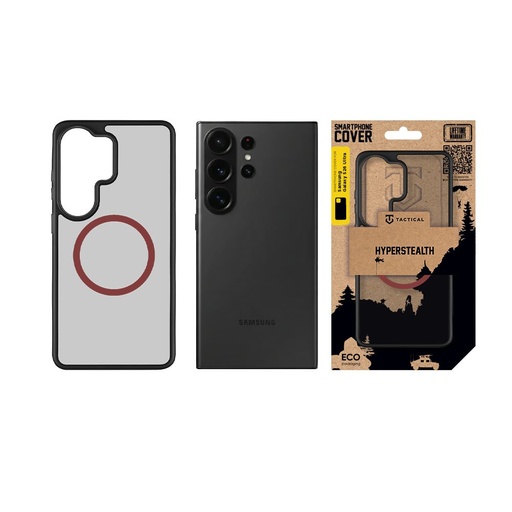Samsung Galaxy S26 Ultra Tactical MagForce Hyperstealth 2.0 zadný kryt (Fekete-Piros)