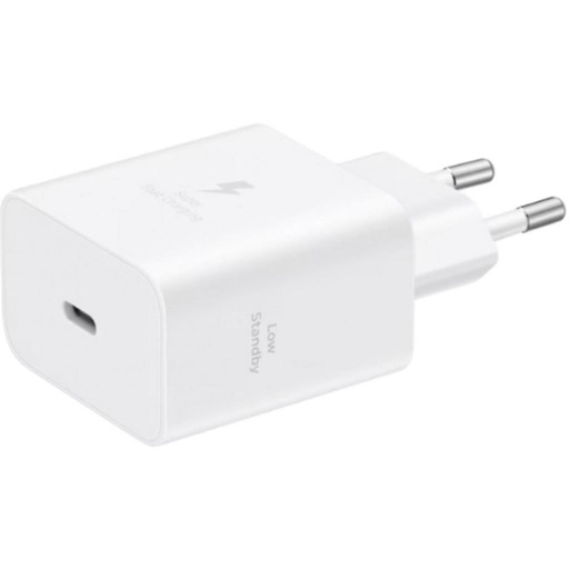 Samsung sieťový nabíjačka 45W USB-C + kábel (Biely)