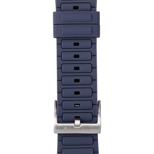 Forcell F-Design FA06 silikónový remienok Apple Watch 42 / 44 / 45 / 49 mm (Modrý)