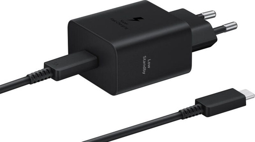 Samsung PD USB-C sieťový rýchlonabíjačka 45W + USB-C kábel (Čierny)
