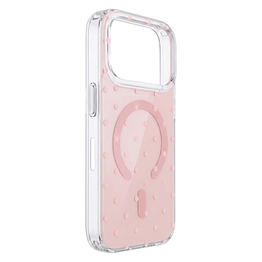 Apple iPhone 17 Pro Max / Apple iPhone 18 Pro Max Bubble Dots MagSafe zadný kryt (Ružový)