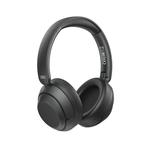 XO BE60 ANC otočný a skladací kov Bluetooth slúchadlá (Čierny)