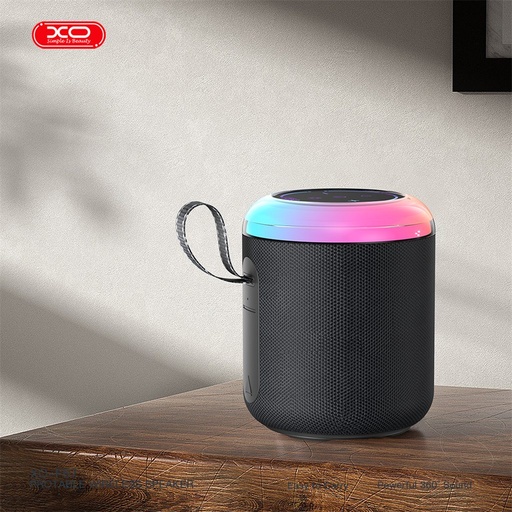 XO F67 LED Dazzle prenosný Bluetooth reproduktor (Čierny)