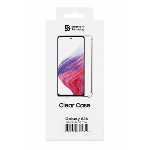 Samsung Galaxy S26 Mobeen Priehľadný zadný kryt (Priehľadný)