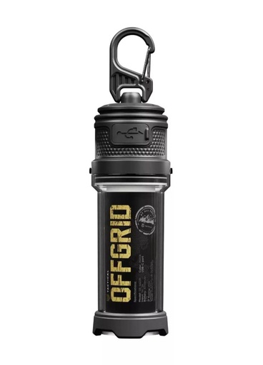 Tactical OffGrid prenosný LED lampa powerbanka s funkciou