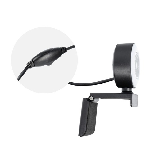 ECM-CDV1233A webkamera, 2K / 30fps LED so svetlom
