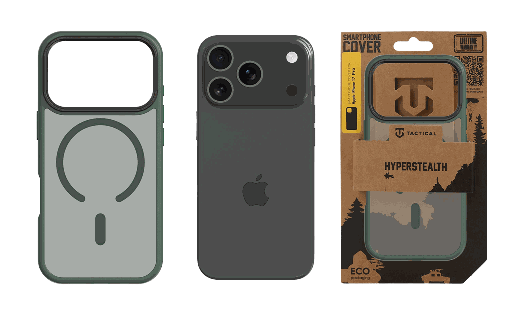 Apple iPhone 17 Pro / Apple iPhone 18 Pro Tactical MagForce Hyperstealth 2.0 zadný kryt (Zelený)