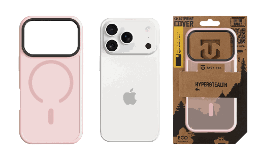 Apple iPhone 17 Pro / Apple iPhone 18 Pro Tactical MagForce Hyperstealth 2.0 zadný kryt (Ružový)