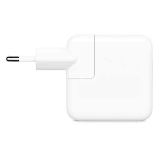 Apple duplatportos USB-C sieťový rýchlonabíjačka (Biely) - 35W (MW2K3)