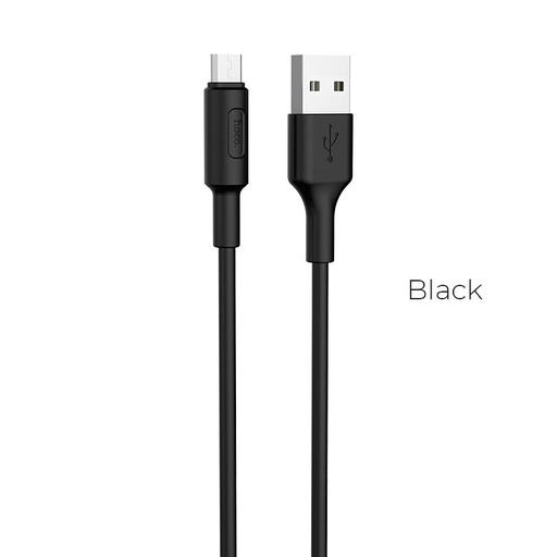 Hoco X25 microUSB kábel, 2A, 1m, čierny