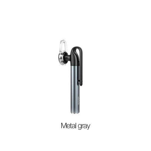 Hoco E21 bluetooth headset, metalická sivá