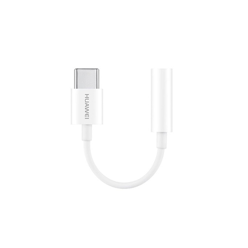 Huawei CM20 type-c rozdeľovač (type-c nabíjačka port+3,5mm jack zásuvka) , biely